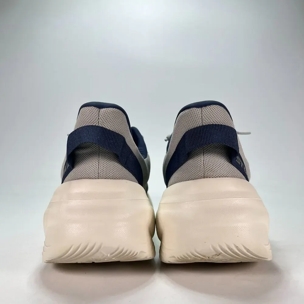 Stoke The FO-MO Grey Navy Casual Comfort Sneakers Walking Shoes Men's Size 9W